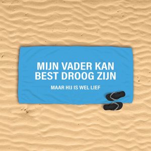 Mijn vader kan best droog zijn