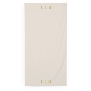 Handdoek met initialen - London