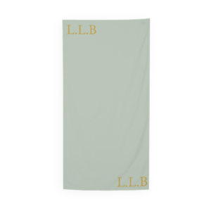 Handdoek met initialen - Cambridge