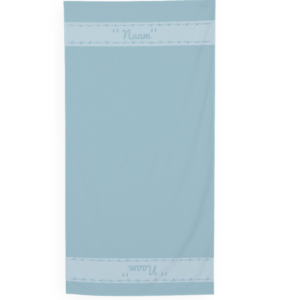 Handdoek met naam Monaco - auto