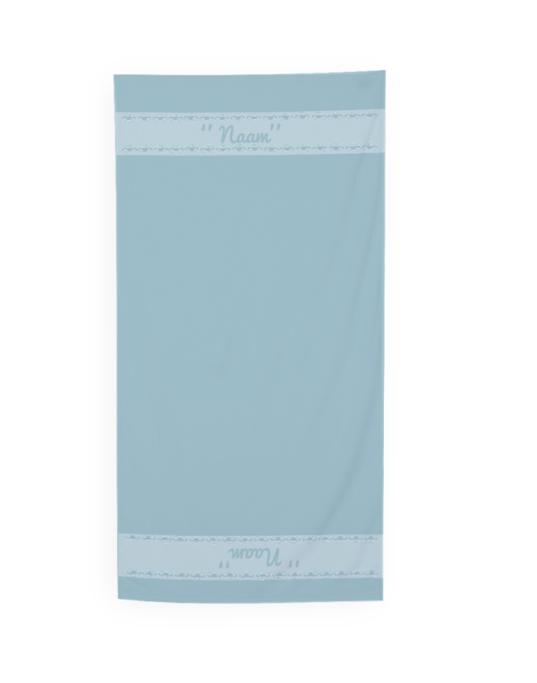 Handdoek met naam Monaco - auto