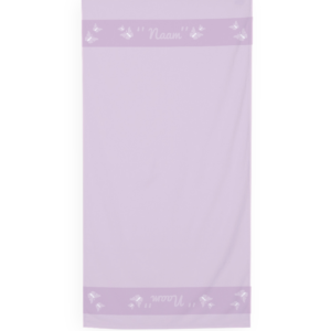 Handdoek met naam Marseille - Vlinder