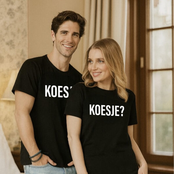 KOESJE? T-shirt Unisex - XS tm XXL