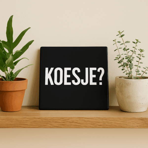 KOESJE? Tegeltje – Limited Edition | Gratis levering in NL